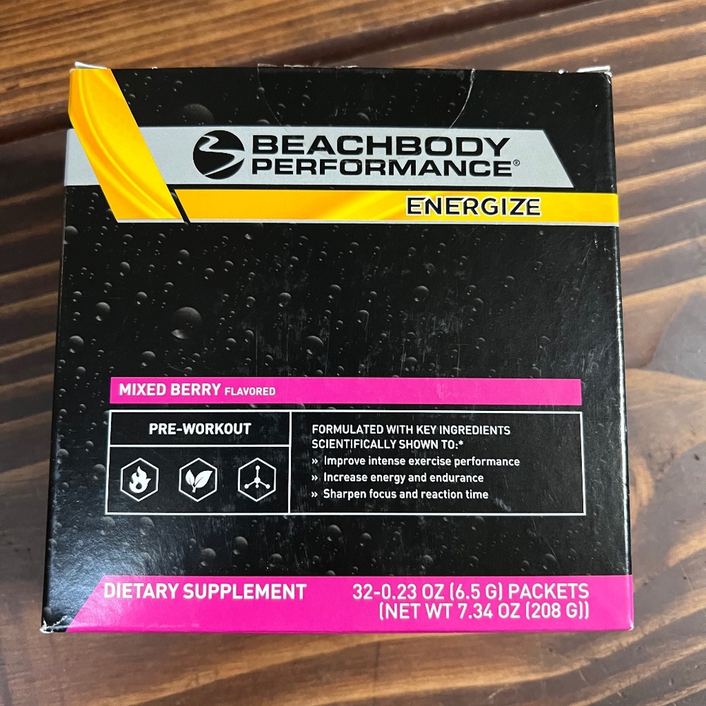 Mixed berry energize